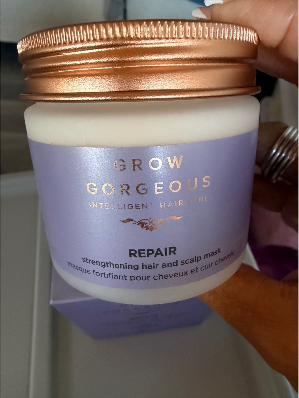 Grow Gorgeous Repair Strengthening Hair and Scalp Mask 200ml